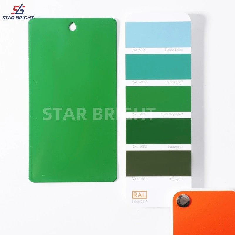 Flat Glossy Satin RAL White Powder Coating factory